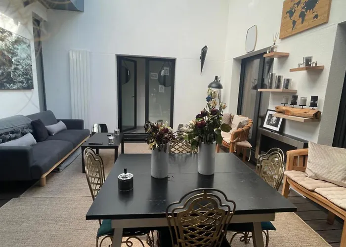 アパート Superbe Loft Au Coeur De パリ